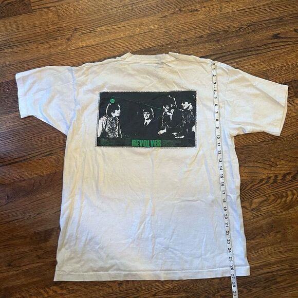Vintage 90s Single Stitch Beatles Revolver Album T Shirt - Picture 5 of 6